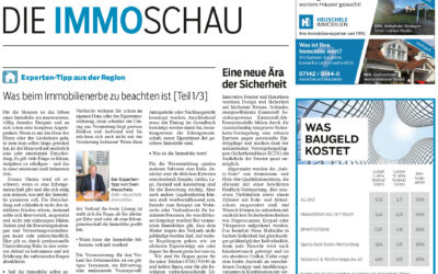 EXPERTEN-TIPP  Was beim Immobilienerbe zu beachten ist [Teil 1/3]