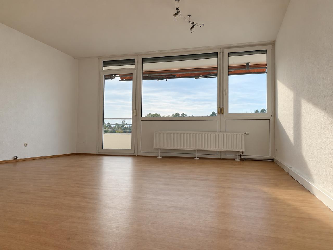 Wohn-/Esszimmer unmöbliert